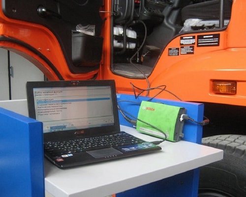 Диагностика спецтехники Камаз