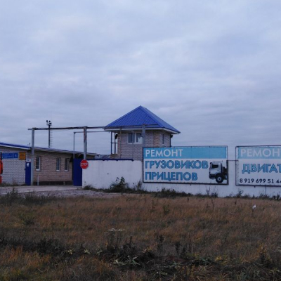 Въезд на территорию предприятия